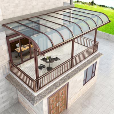 UV-beständiges Polycarbonat-Baldachin