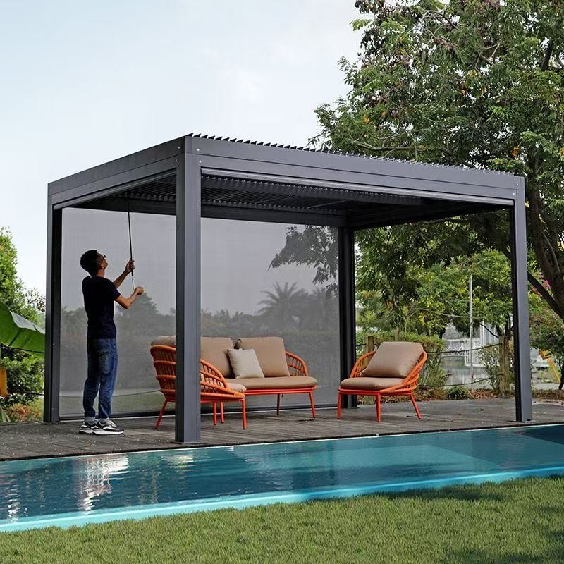 Sunshade And Rain Shelter Pergola manufacturers